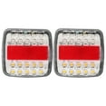 thumbnail image 1 of Rear Lamp,2Pcs 12V/24V 20LED Double Transporter Parts Car LED Light Meticulously Designed, 1 of 5