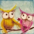 thumbnail image 2 of Quin, Marabeth 20x20 Gold Ornate Wood Framed with Double Matting Museum Art Print Titled - Hoos Smitten, 2 of 4