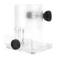 thumbnail image 1 of Woodworking Trimmer Router Transparent Plastic Base Power Tool Protective Accessory for DIY Enthusiasts, 1 of 7