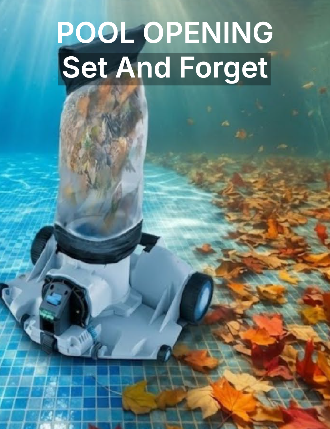 Kokido XTROJET 620 Robotic Pool Vacuum Cleaner for Heavy Debris - Cordless