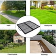 thumbnail image 2 of Lineslife 30inch Foldable Iron Grill Grid Rust Resistant Square Fire Pit Cooking BBQ Grilling Grates, Portable Outside Camping Gear Cookware, 2 of 9