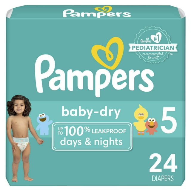 PAMPERS COUCHES BABY DRY - FORMAT JUMBO