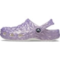 thumbnail image 4 of Crocs Classic Geometric Zueco Iridiscente Blanco Talla 6, 4 of 6