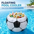 thumbnail image 2 of Inflatable Soccer Ball Ice Bucket, Floating Beverage Cooler for Pool Parties, Inflatable Drink Holder Tub for Outdoor Gatherings and Events, 2 of 7