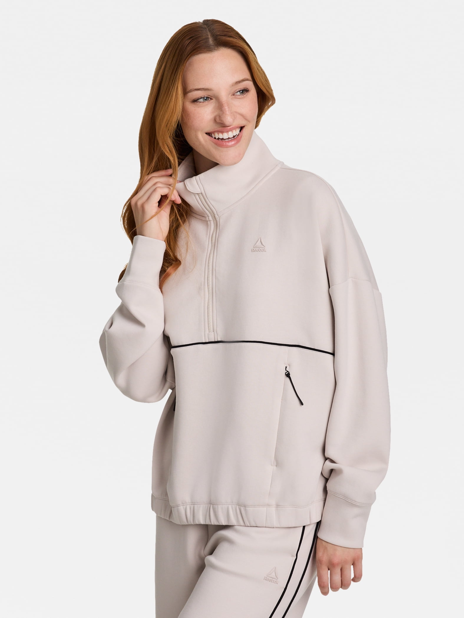 Reebok Women's Momentum 1/2 Zip Sweatshirt, Sizes XS-4X