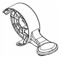 thumbnail image 1 of Dometic Toilet Flush Pedal 385311121 Built-In; White; With Cartridge, 1 of 2