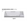 thumbnail image 4 of Logitech Master Series MX Mechanical Mini for Mac Wireless Illuminated Keyboard - Gris Cosmique - Clavier - Rétroéclairé - Sans Fil - Bluetooth le - QWERTY - US - Interrupteur de Touche : Tactile Silencieux - Gris Cosmique, 4 of 16