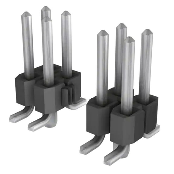 Pack of 3 TSM-112-01-T-DV-A Connector Header Surface Mount 24 position 0.100 (2.54mm)