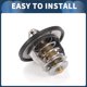 thumbnail image 4 of Termostato de coche Termostatos de refrigerante del motor para Infiniti FX45 4.5L 2003-2008 No.21200AD201 1 Pcs, 4 of 6