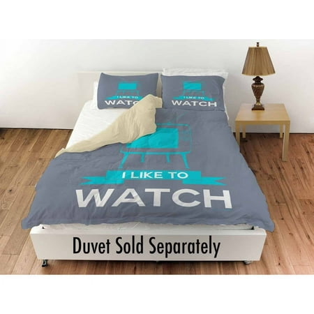 Thumbprintz I like to Watch Standard Sham, 30" x 22"
