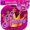 Princess Crown Swirl Decorations (3ct)