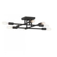 thumbnail image 2 of Lyrique 8-Light Ceiling Light in Matte Black, 2 of 5