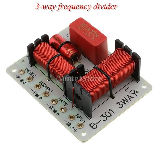 オーダーページ0301 *3 B-301 3 Way Frequency Divider Speaker Audio Crossover Filters