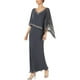 thumbnail image 1 of Vestido con adornos Jkara para mujer gris 10, 1 of 1