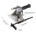 thumbnail image 5 of yeacher Support Multifonction pour Moulin à Angle HSS, Support de Coupe Professionnel avec Base Réglable pour Moulin à Angle de 100mm, 5 of 5
