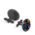 thumbnail image 2 of Dragonfly Stylish Men's Cufflink Set in Silver Stainless Steel for Formal Attire and Classic Suit Styles, 2 of 6
