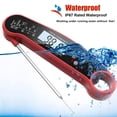 thumbnail image 6 of Digital Meat Thermometer for Grilling & Cooking – Waterproof Ultra-Fast Instant Read Food Thermometer with Backlight & Calibration for Kitchen, Deep Fry & BBQ, 6 of 9