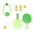 thumbnail image 4 of Tenis de mesa colgante kusrkot juguete para padres e hijos entrenador de tenis 6 Bolas verde, 4 of 6
