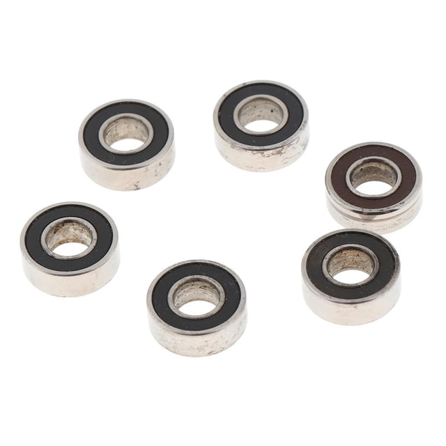 segolike 6 Pcs Roulements à Billes à Double Écran Accessoires de Remplacement 5x11x4mm
