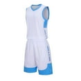 thumbnail image 4 of Cethrio Boys' Shorts Sets, Summer Sports Sleeveless Athletic Outfit Sets Activewear White Size 10-12 T, 4 of 7
