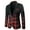 Red, variant on QUNYINEY Gradient Mens Jacket White Long Sleeve Blazer Sport Coat Plaid One Button Slim Outerwear Jackets