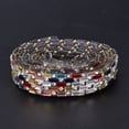 thumbnail image 5 of Mgaxyff Crystal Rhinestone Banding,1yard Multicolor Crystal Glass Rhinestone Chain Hotfix Ribbon Wedding Dress Clothing Decoration,DIY Dress Decoration, 5 of 8