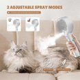 thumbnail image 4 of in 1 Steam Pet Brush, White, 1 piece, 4 of 5