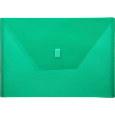 Lion, LIO22080GR, Hook and Loop Closure Poly Envelopes, 1 Each, Green