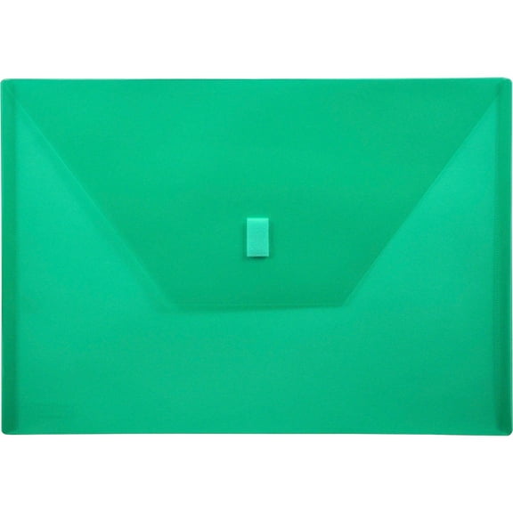Lion, LIO22080GR, Hook and Loop Closure Poly Envelopes, 1 Each, Green