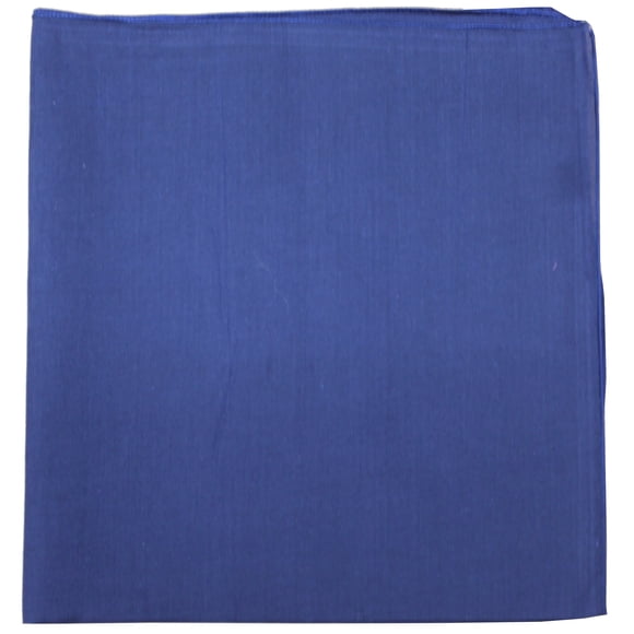 Unibasic Luxury Home Special Edition Plain Cotton Cloth Napkins - 18 Pack (Navy