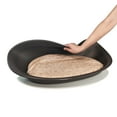 thumbnail image 2 of Medium 21.7x16.1x2.2" Oval Pet Bed, Brown, 2 of 5