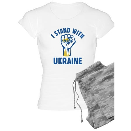 

CafePress - I Stand With Ukraine - Women s Light Pajamas