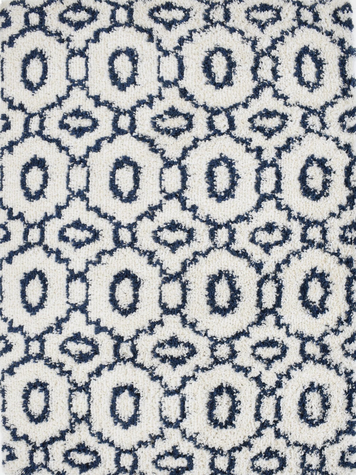 Mason Brooks Indigo Shag CG50A Transitional Geometric 8'3" X 10'0" Area Rug