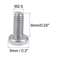 thumbnail image 3 of Unique Bargains M2.5x6mm Machine Screws Pan Phillips Head Screw Fasteners Bolts 30Pcs, 3 of 3