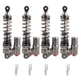 thumbnail image 2 of RC Car , 4Pcs RC Shocks Absorber Damper, Aluminum Alloy High Strength Springs Shocks Set for Axial SCX10 D90 RC Crawler Car, 2 of 7