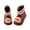 Khaki, variant on lnmuld Kids Cute Capybara 3D Waterproof Rain Boots, Non- Toddler Rain Shoes with Easy Pull Tab Color:Khaki,Size:8-9 Years