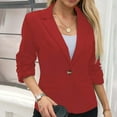 thumbnail image 6 of ZJXFGS Women'S Blazers,Blazer Jackets for Women,Casual Blazers for Women,Jacket for Women,Blazer Women,Women Blazers,Black Jacket Red 3XL, 6 of 9