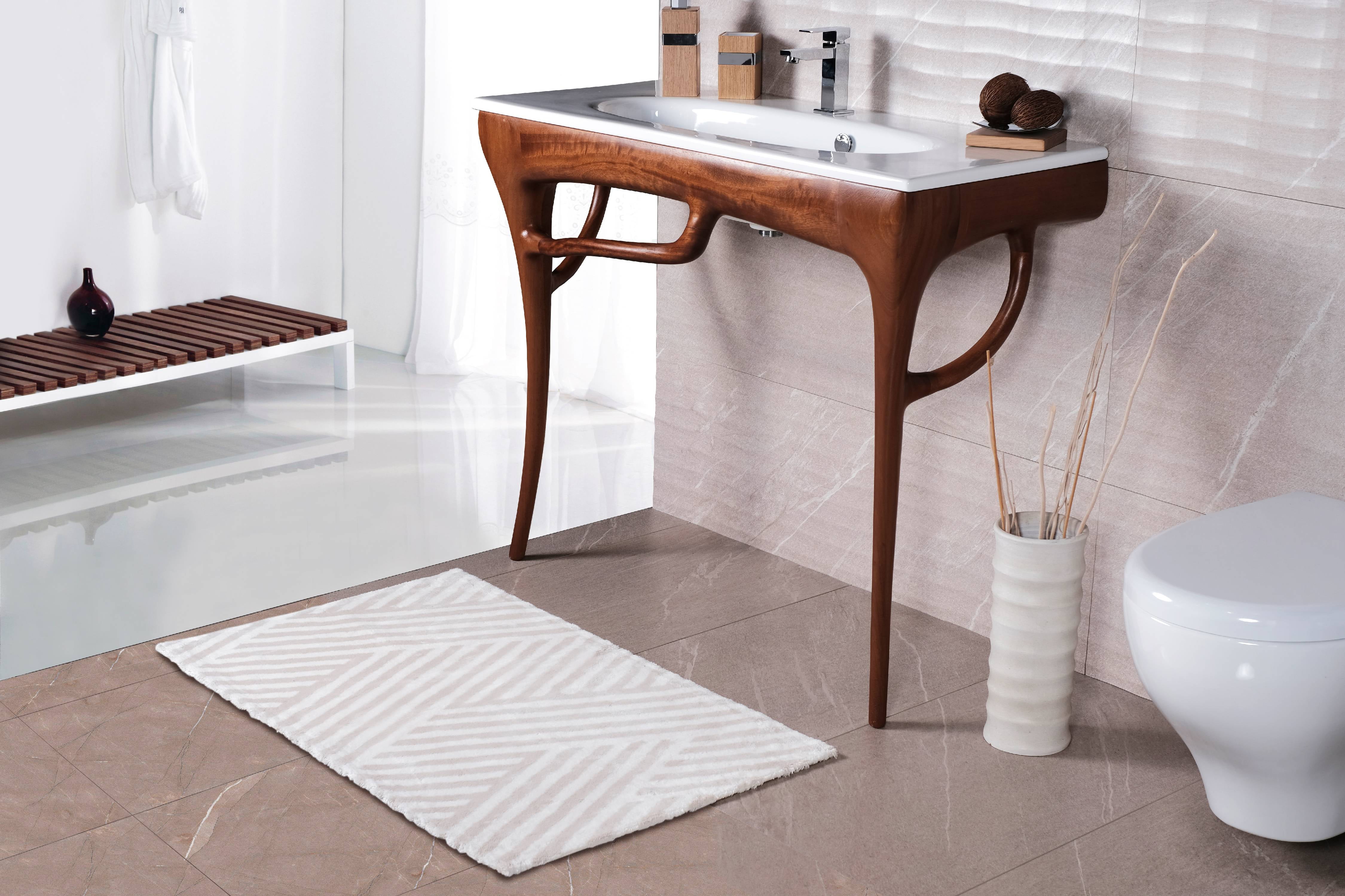 FastDri Modern Design Bath Rugs by DLX