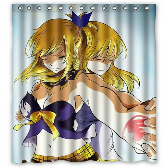 TOUXIHAA Classic cartoon animation CCA Shower Curtain Bathroom Curtain Set with Hooks Size 60x72 inch