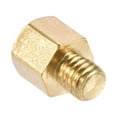 thumbnail image 4 of Uxcell Brass M3 4mm+3mm Male-Female Hex Standoff 100 Pack, 4 of 5