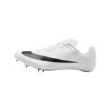 Nike Zoom Rival Track & Field Sprinting Spikes FZ9663-100, White/Metallic Silver/Black Size 10