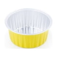 thumbnail image 2 of Moldes desechables para pasteles de 125 ml, 50 unidades, para magdalenas, con tapa y papel de aluminio., 2 of 2