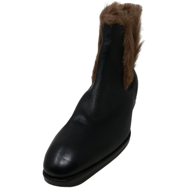 Max Verre Men's Mv1054 Middle Boot Ginger / Black Ankle-High Leather - 9M