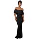 thumbnail image 1 of SAYOO Vestido de noche de hombro desnudo para mujeres SAYOO moda, 1 of 7
