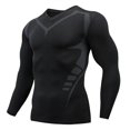 thumbnail image 2 of Men's T-shirt Men Running Sport T Shirt Men Compression Fitness Tops Tee Quick DryTight Training Gym Sport Running Shirts Jersey, 2 of 4