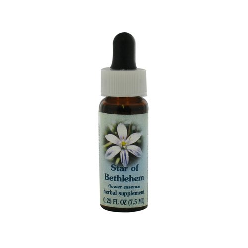 Flower Essence Star Of Bethlehem Herbal Supplement Dropper 0.25 Oz