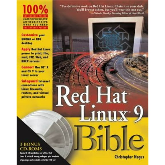 Pre-Owned Red Hat Linux 9 Bible (Paperback) 0764539388 9780764539381