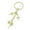 C, variant on Mysterious Moon and Star Keyring with Openwork Design Premium Alloy Keyrings Jewelry for Her Daily Use