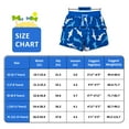thumbnail image 4 of BIG ELEPHANT 2-Pack Boys Swim Trunks with Compression Liner, Quick Dry Swimming Shorts(6-13Y), 4 of 8