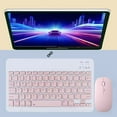 thumbnail image 1 of Aqestyerly Bluetooth Wireless Keyboard and Mini Mouse Set for Tablet,Cell Phone and Computer,Compact Bluetooth Keyboard with Mouse for Efficient Typing HWRETIE, 1 of 8